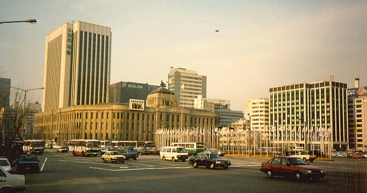 1988 年的汉城街头