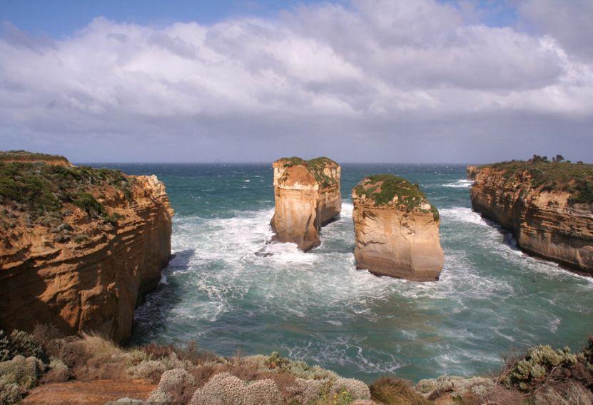 走去看海蚀地貌