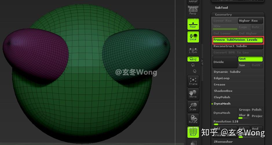 [ZBrush]DynaMesh常用技巧 - 知乎