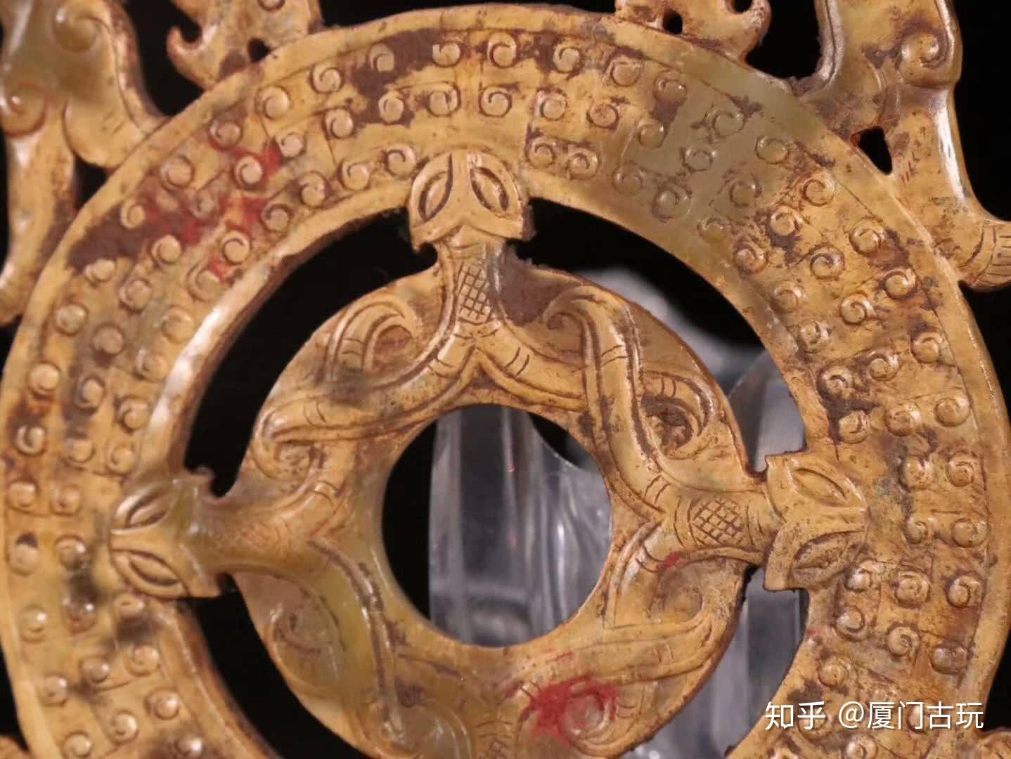 汉 高古玉“螭龙”玉壁 - 知乎