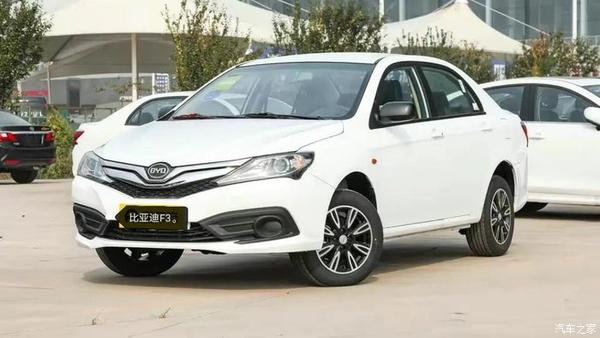 2020款比亚迪f3终于配双气囊前后盘刹就别买二手车了