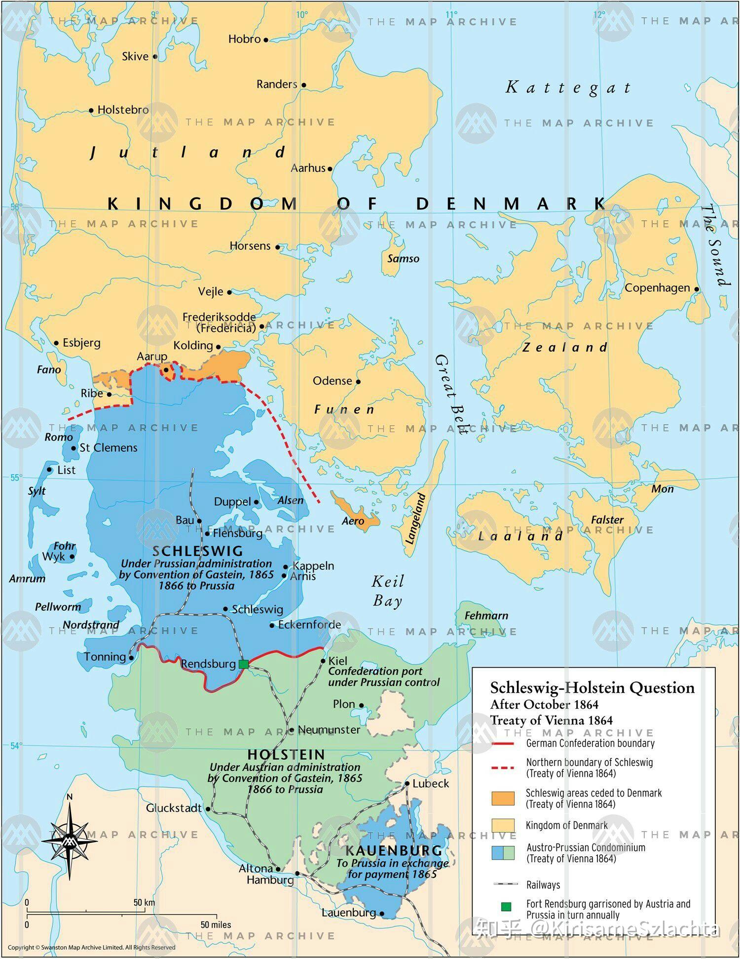 日德兰会战序章第二次石勒苏益格战争的开始