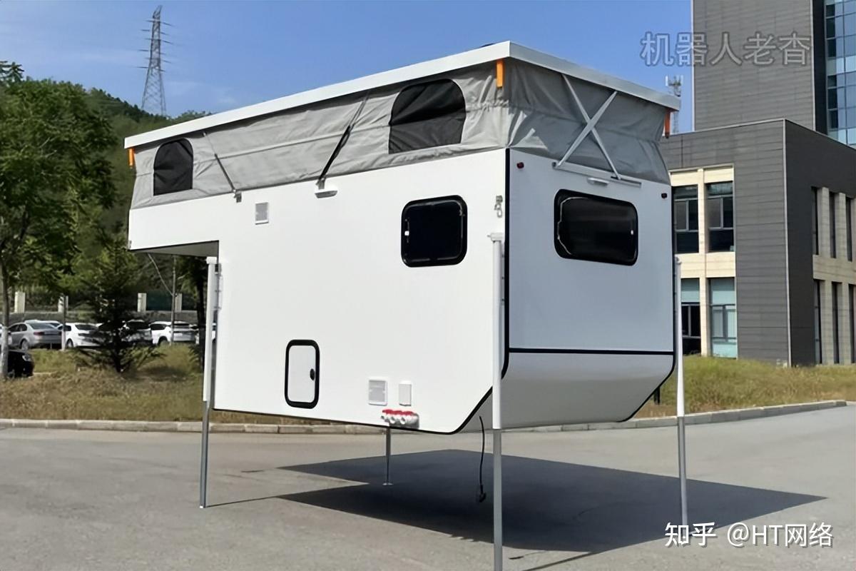 微卡背托房箱来了,装上秒变房车,小货车改装升顶房车竟如此简单