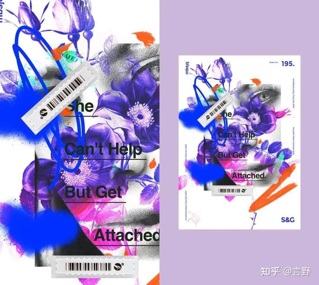 复古拼贴形式海报设计，后现代美感！ - 知乎