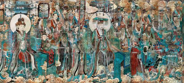 细品中国画(2)---超级大场面的永乐宫《朝元图》 - 知乎
