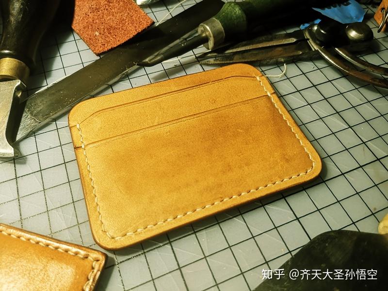 手工皮具卡包制作教程 - 知乎