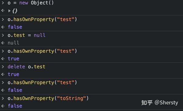 JavaScript has & hasOwnProperty - 知乎
