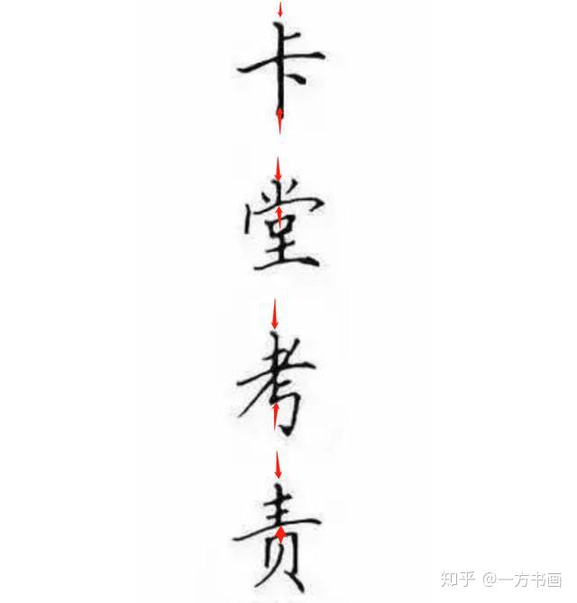 15个技巧 快速掌握汉字结构 练习硬笔不再愁 知乎
