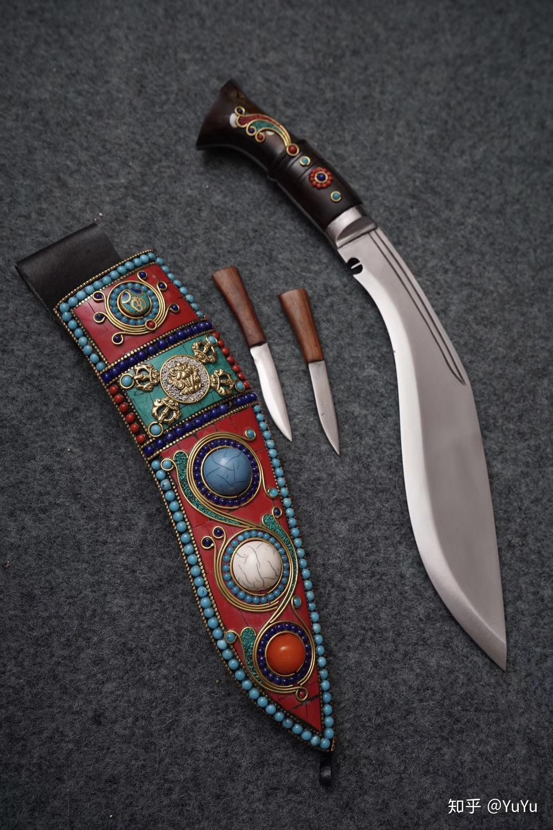 尼泊尔民族传统廓尔喀多宝弯刀