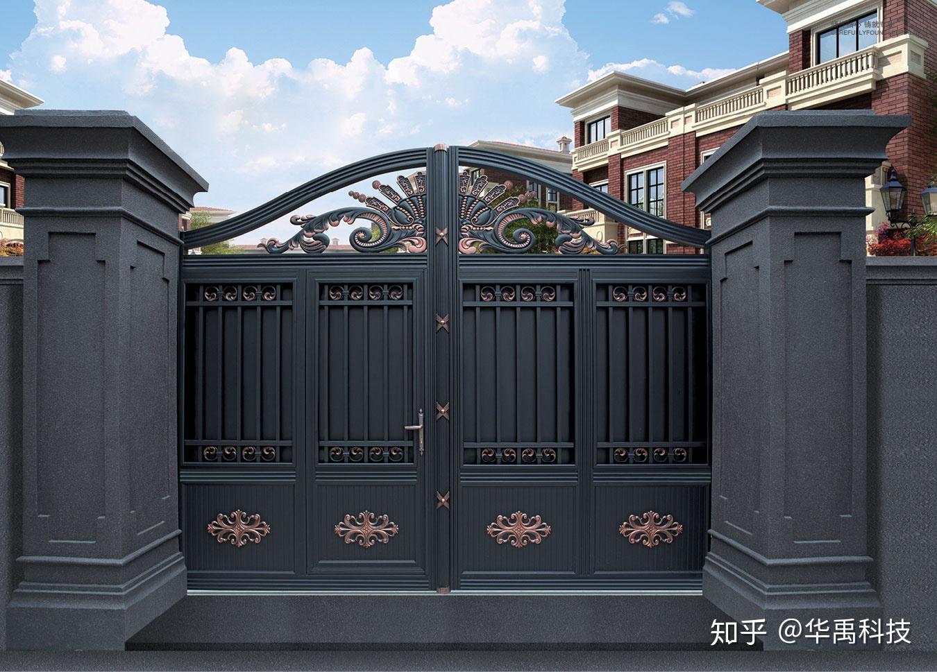 豪华别墅庭院大门图片合集