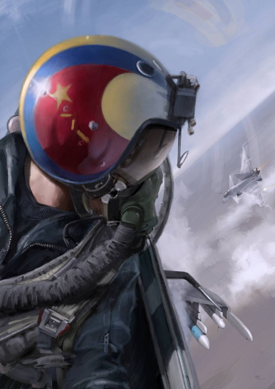 有没有帅气的二次元军事壁纸