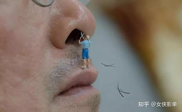 太尴尬 黑黑长长鼻毛 窜 出鼻孔 太旺盛的鼻毛 暗示了什么 知乎