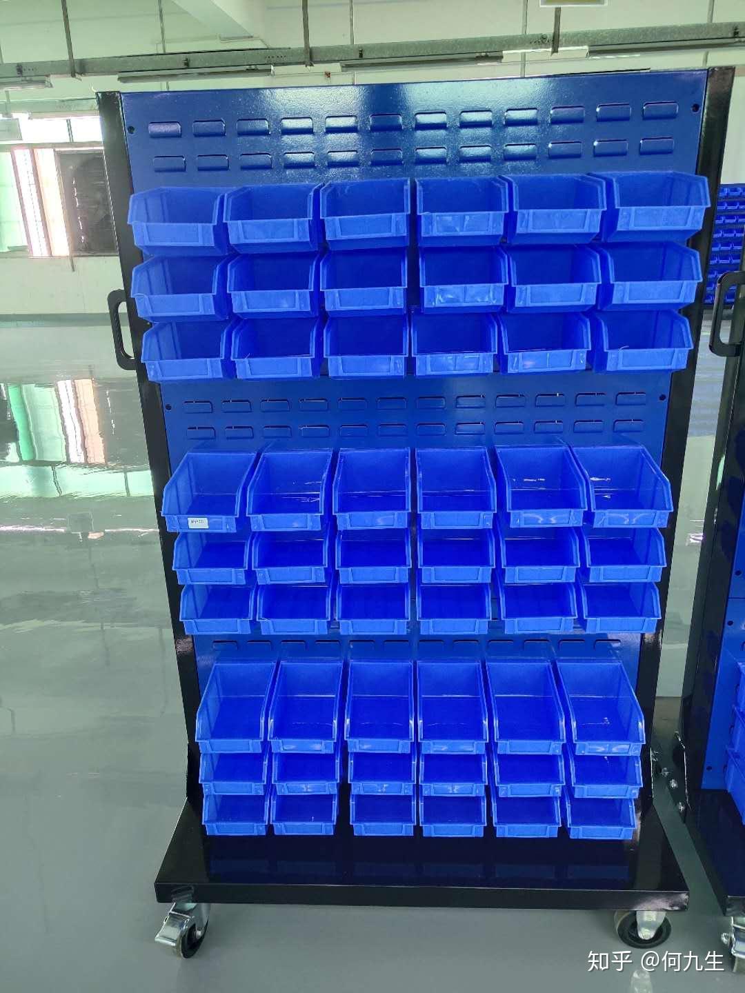 螺丝货架_放螺丝支架_移动式螺丝摆放架_l型单面螺丝架生产厂家_创优