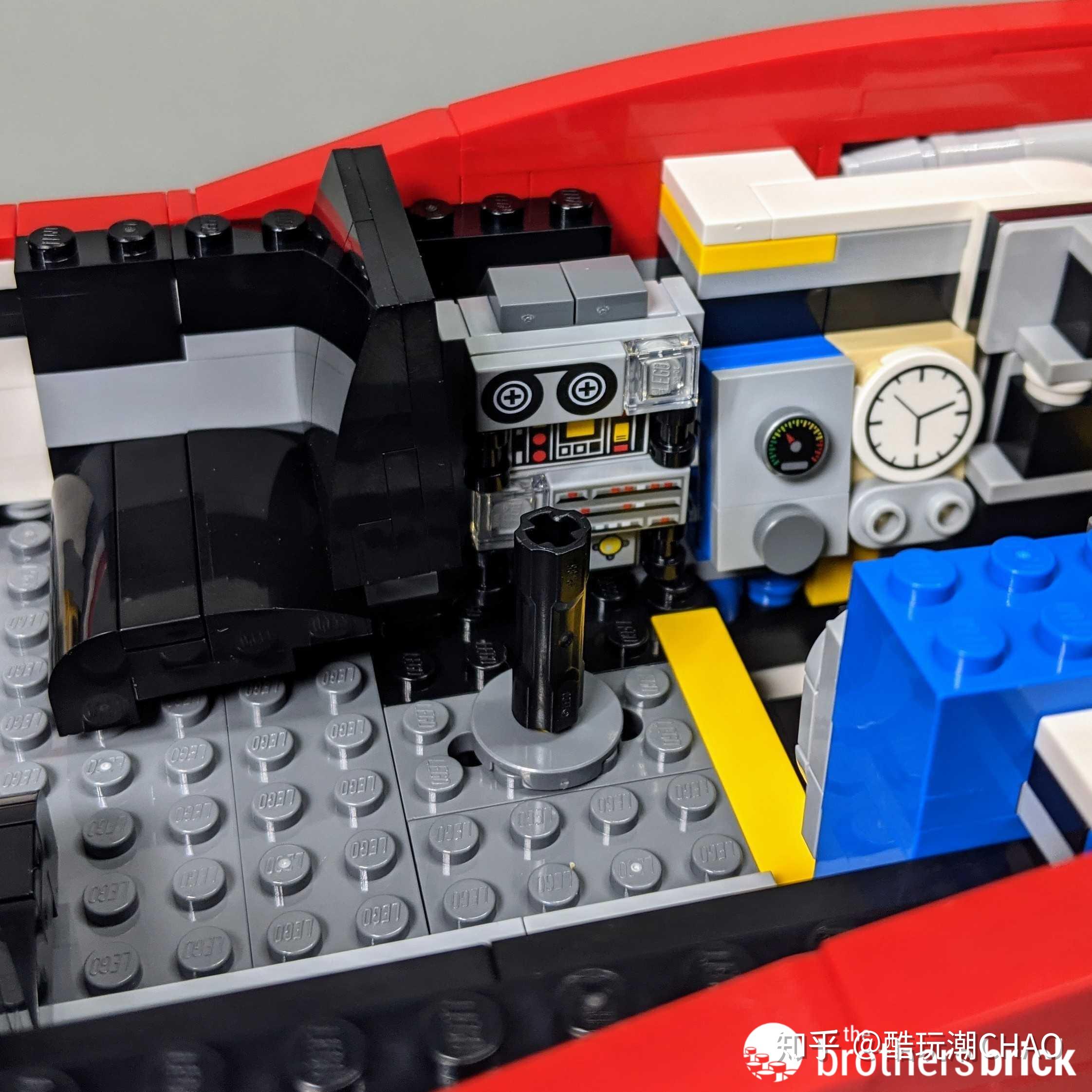 乐高10274捉鬼敢死队ecto1捉鬼车详尽开箱评测