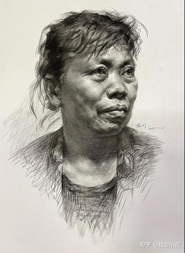 校尉美术告诉你美术联考素描头像怎样画才能考高分? - 知乎