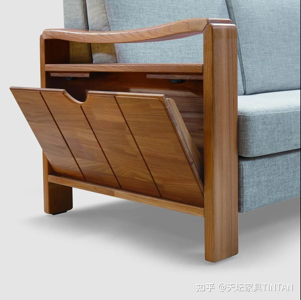 造型上与常规家具类似,增加了一些便捷化,安全性的适老设计.