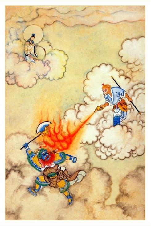 西游记原著十套珍稀古画插图第7071回解铃还须系铃人孙悟空设局救皇后