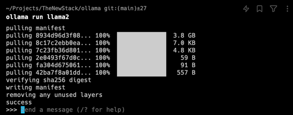 使用Ollama和Llama 2设置和运行本地LLM - 知乎
