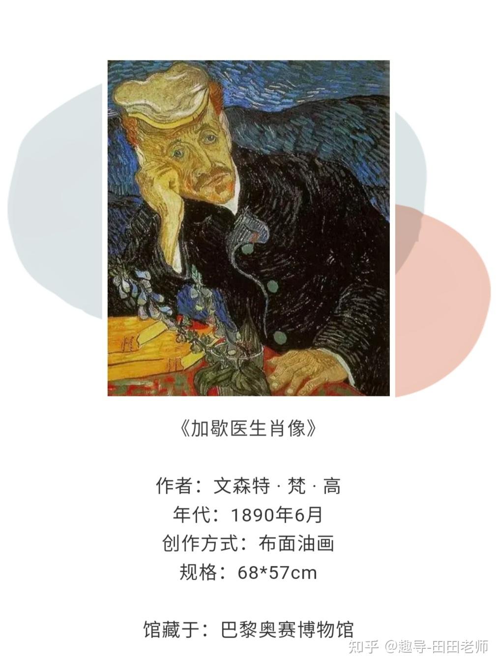 1.《加歇医生肖像》