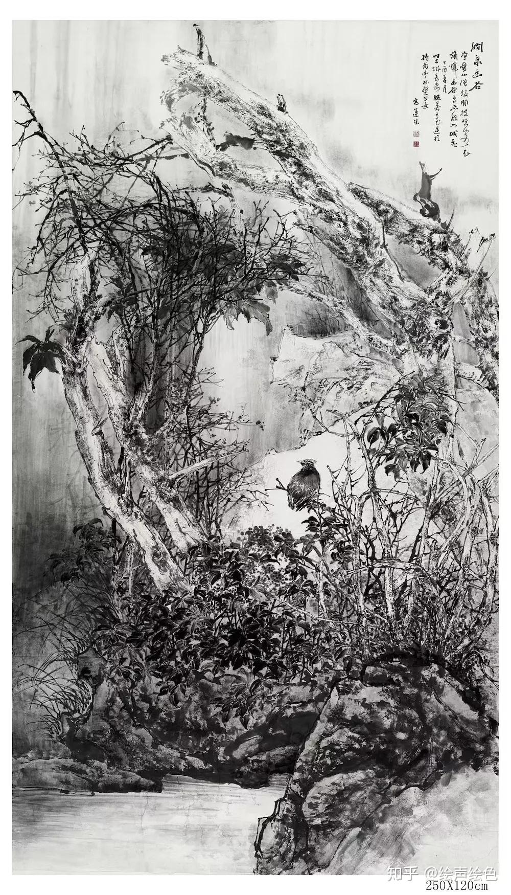 神奇总在虚实处妙笔常于起落间著名画家高健作品欣赏