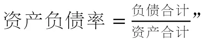 比率分析法 资产结构分析 偿债能力分析_比率分析法