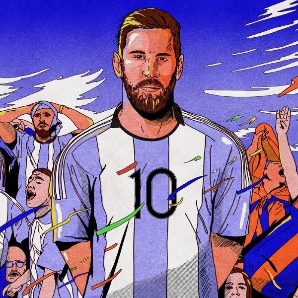 梅西头像l世界杯