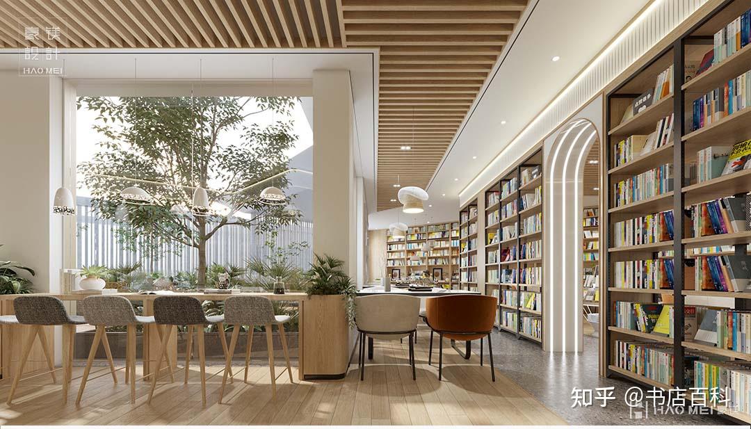 书吧设计案例_书吧大厅设计图_书柜定制多少钱一平米