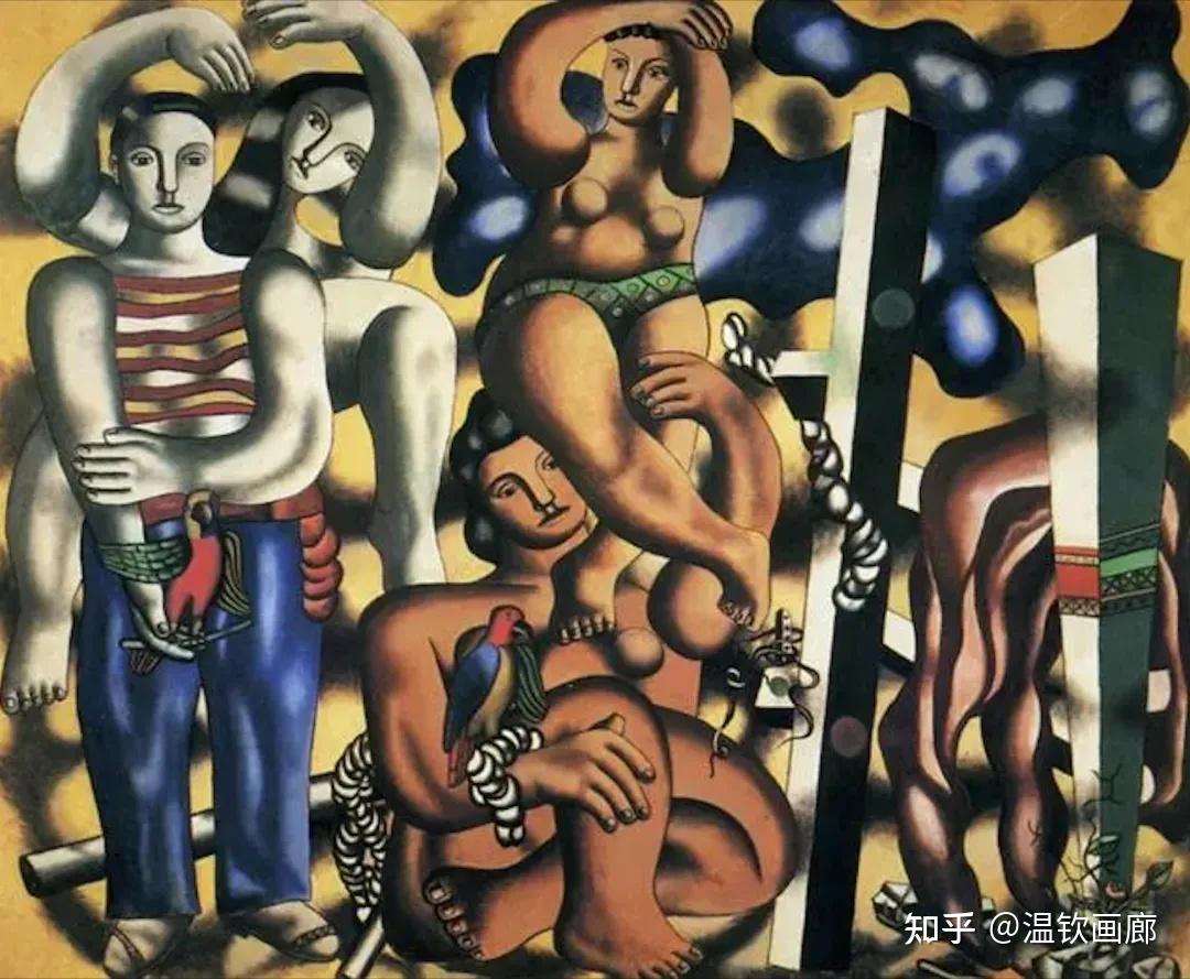 机械立体主义未来派大师费尔南·莱热