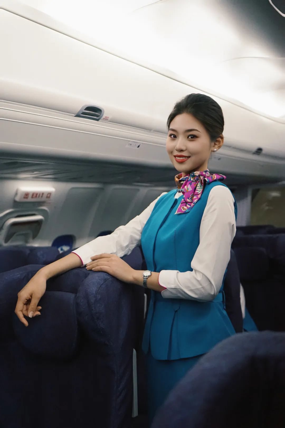 青岛航空科技职业学院青春榜样丨李昕:减重50斤逆袭成为准空姐,她的每