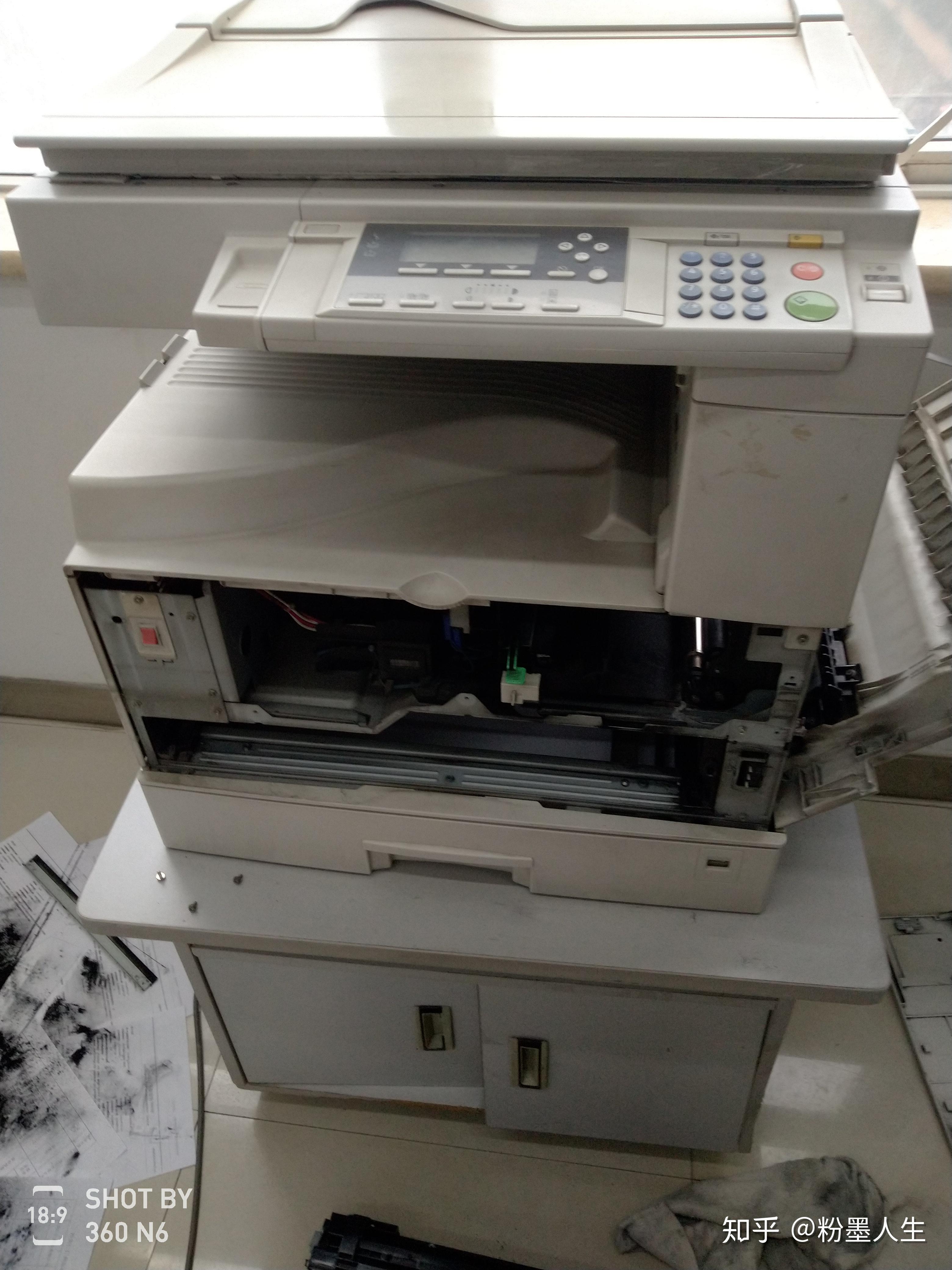 理光2000复印机打印黑线故障分析及解决办法