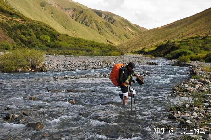 单人过河技术篇在荒野中一个人solo一个人跳舞