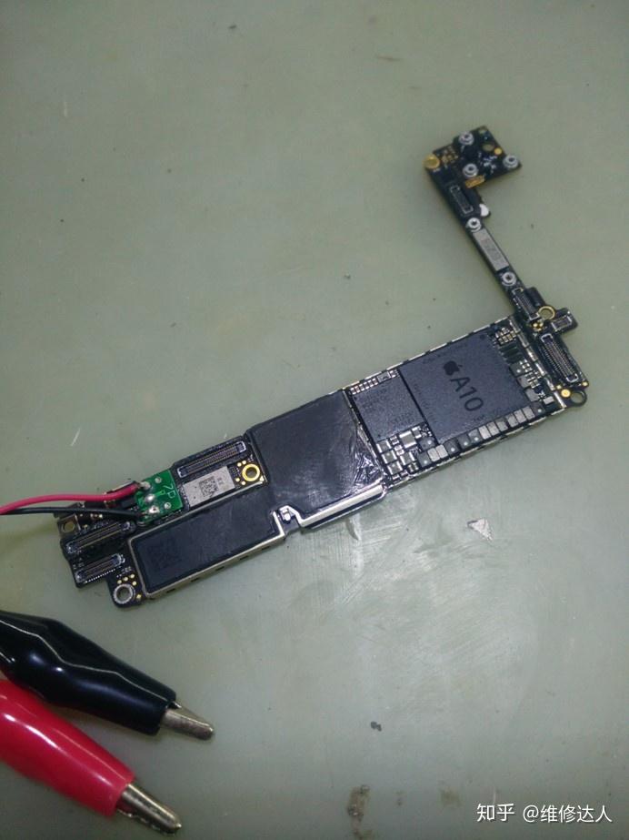 苹果7p短路不开机苹果售后维修案例