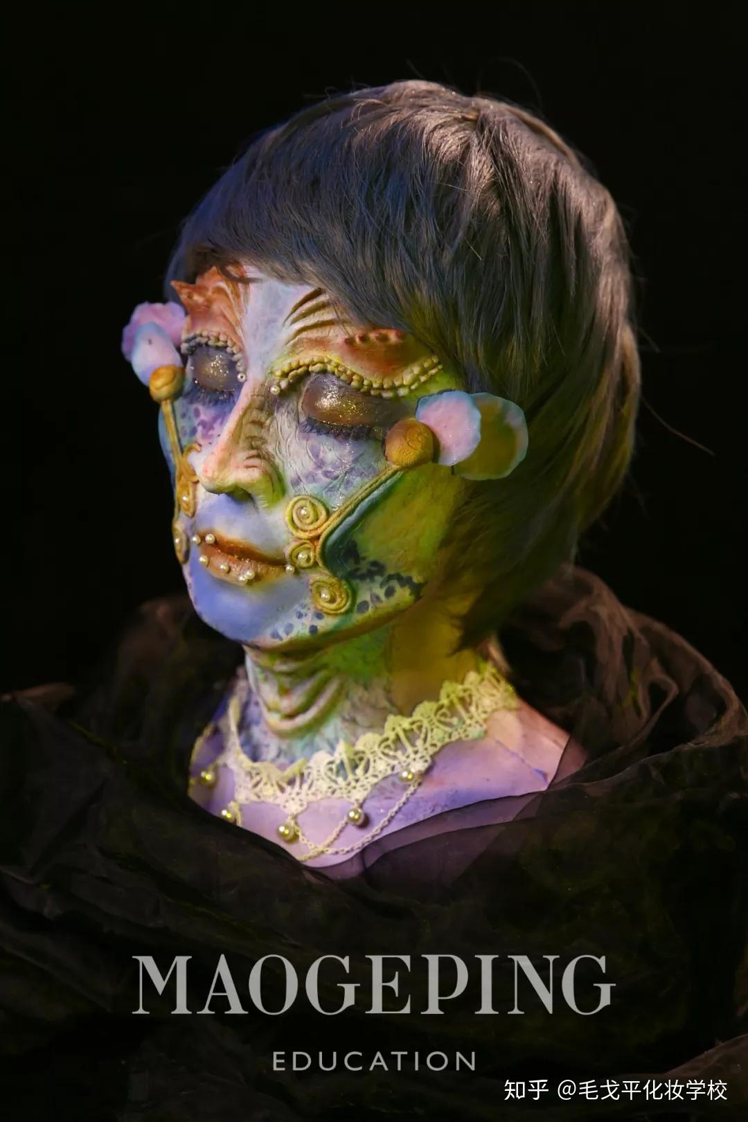 特效化妆太厉害化完妆就像换了个头