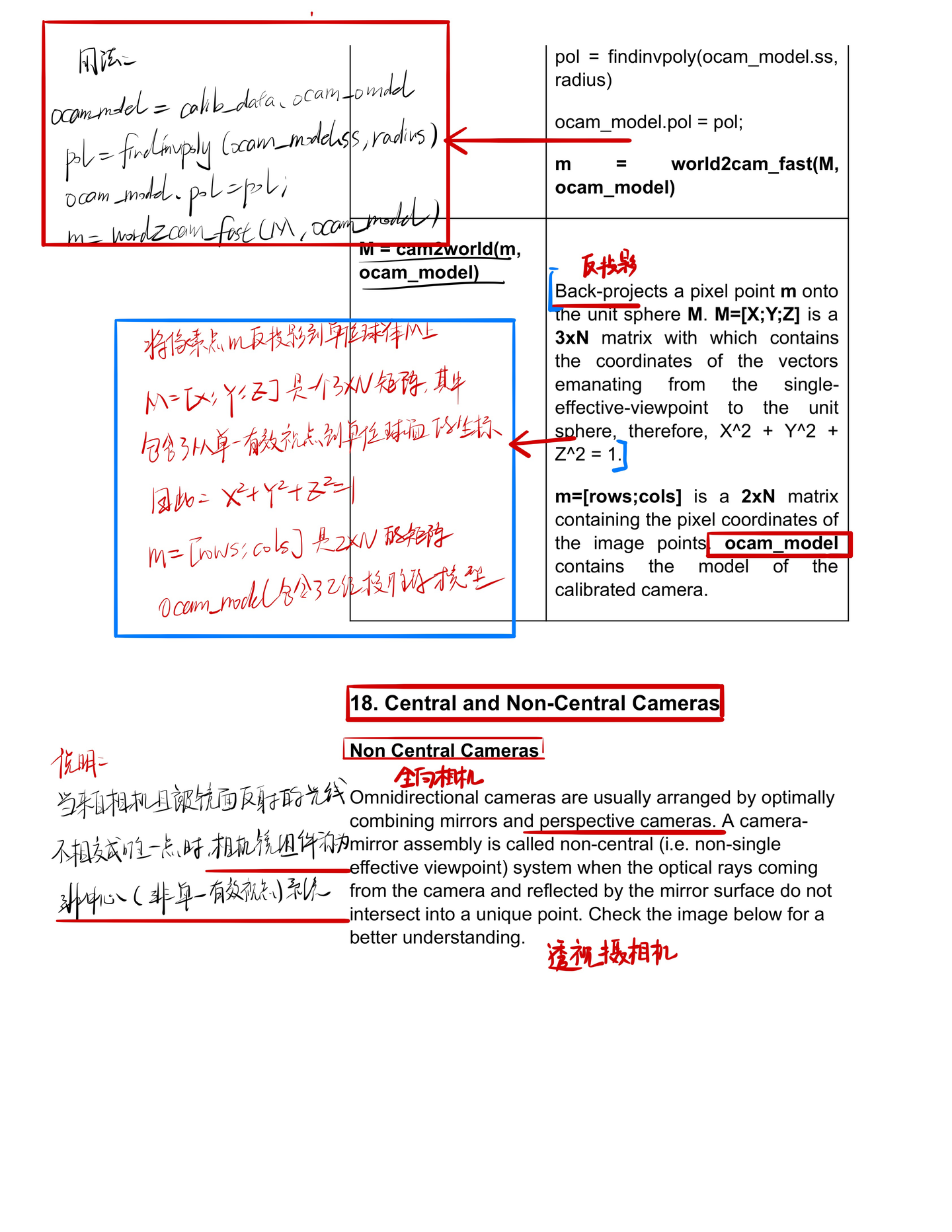 OCamCalib: Omnidirectional Camera Calibration Toolbox for Matlab - 知乎