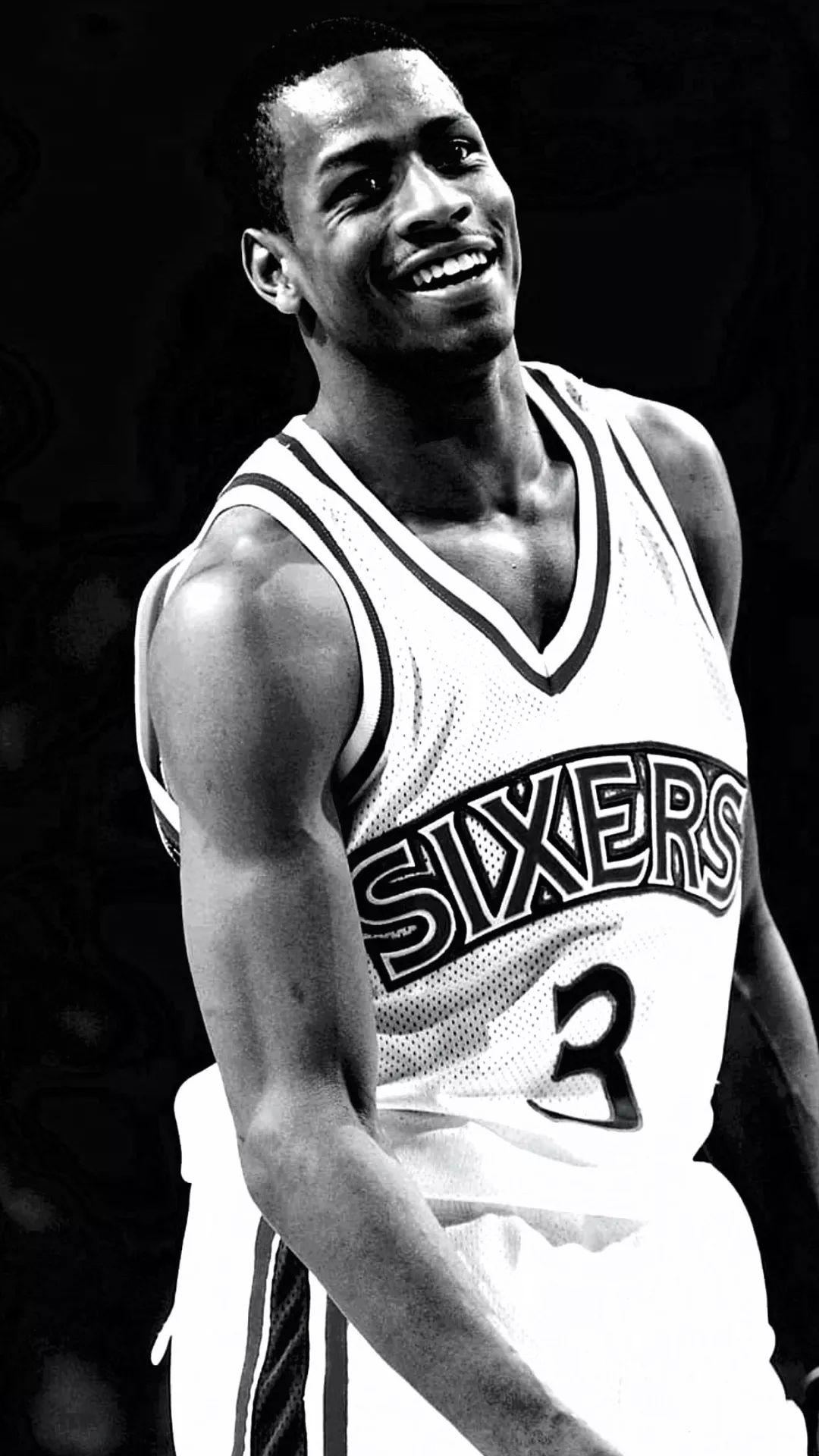 艾弗森黑白壁纸赏析青春就是这么简单