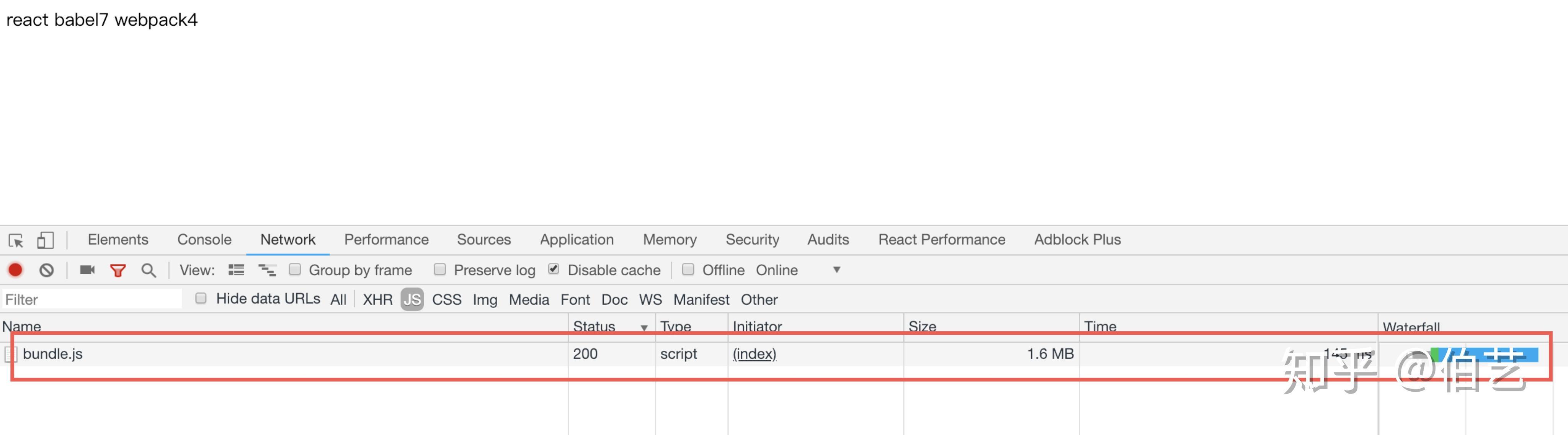webpack4 + babel7 + react16 + yarn 项目搭建 知乎