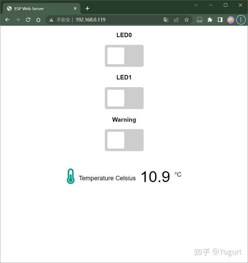 arduino esp32 led 