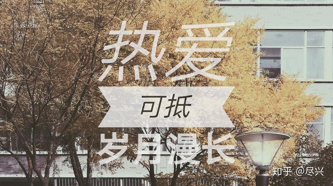 热爱可抵岁月漫长