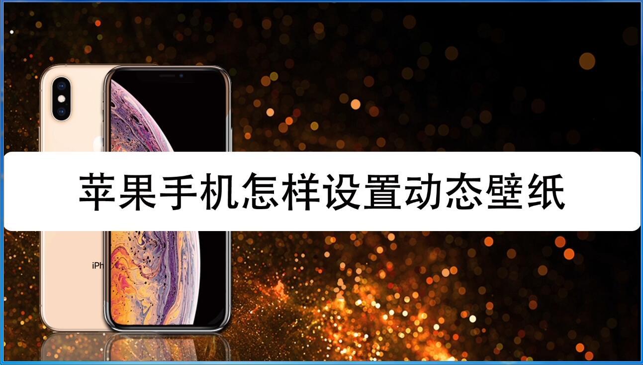 苹果手机怎么设置动态壁纸 知乎 苹果手机怎么设置动态壁纸 知乎