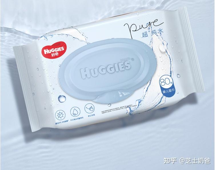 好奇huggies纯水湿巾