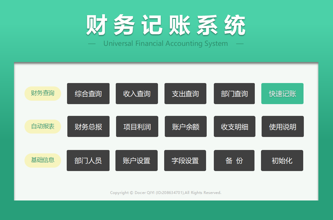 27岁杭州女会计熬夜整理,32份Excel财务报表模板:现金日记账、收支明细表插图8 27岁杭州女会计熬夜整理,32份Excel财务报表模板:现金日记账、收支明细表插图8