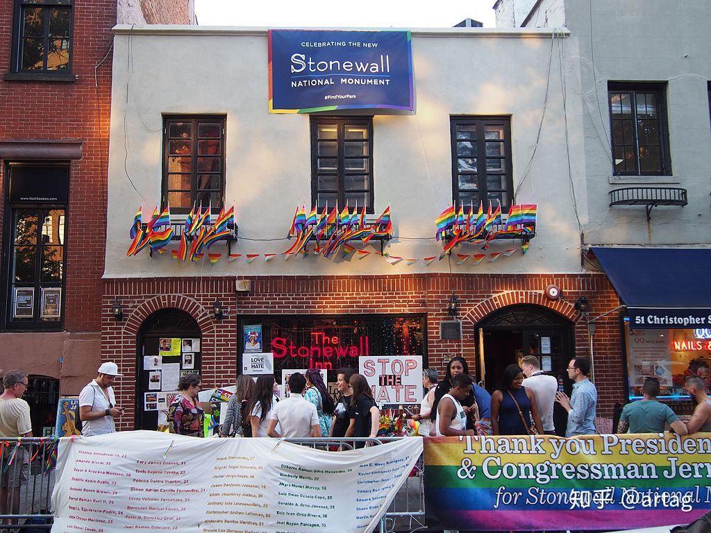 the stonewall inn in the gay village of greenwich village