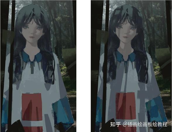 【绘画教程】板绘高光影正确画法!教你绘画中人物的阴影画法教程!