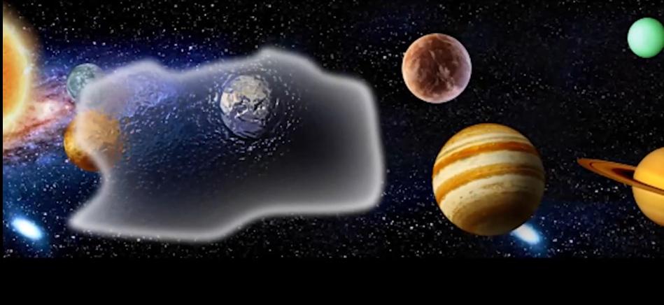 程心无奈,只好乘坐曲率飞船逃出太阳系