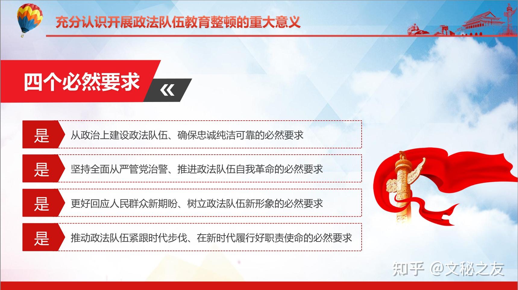 2021年全国政法队伍教育整顿动员部署大会学习解读党课课件ppt