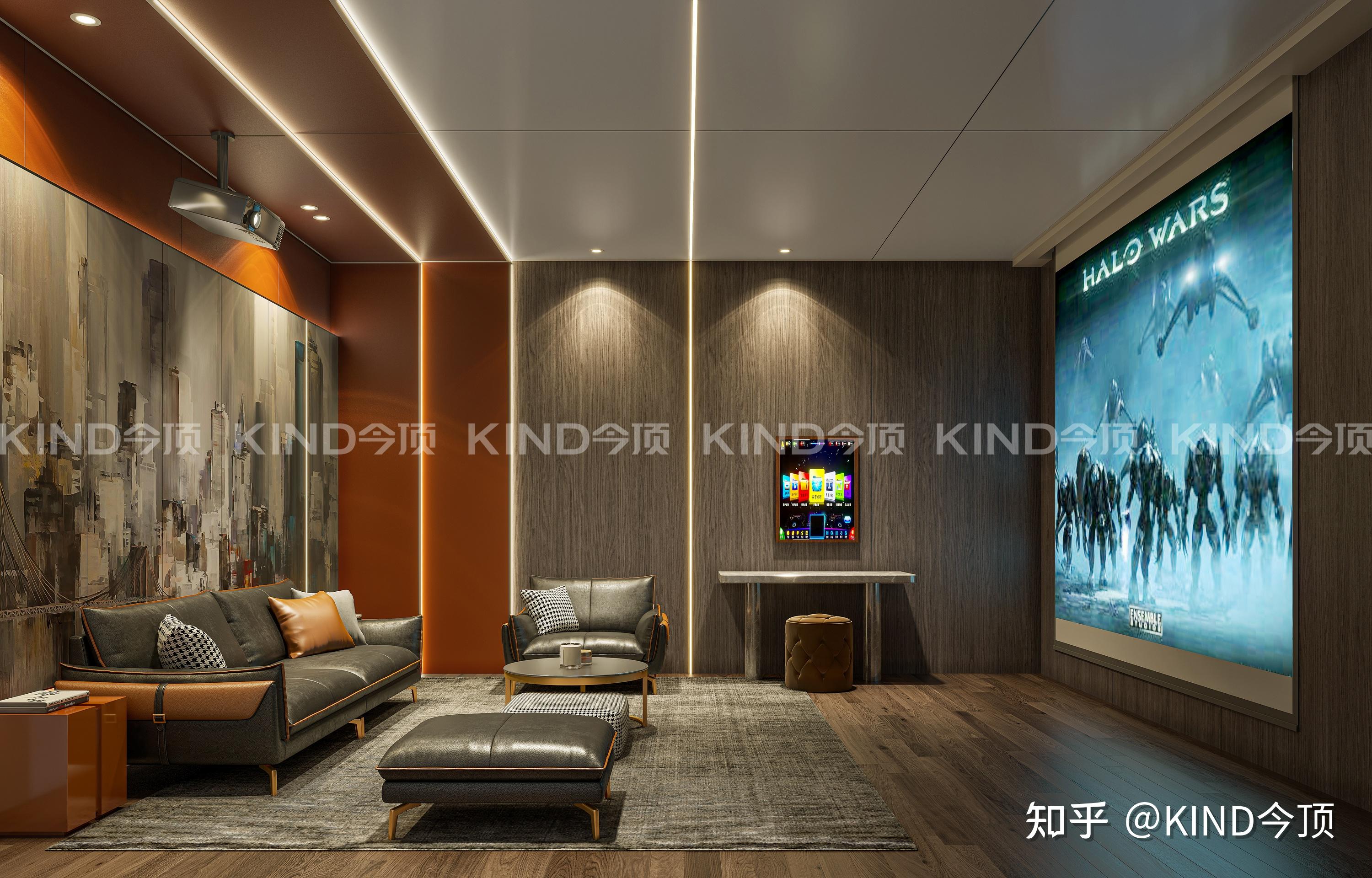 今顶全铝防潮墙板:顶墙一体,更多高端别墅爱用