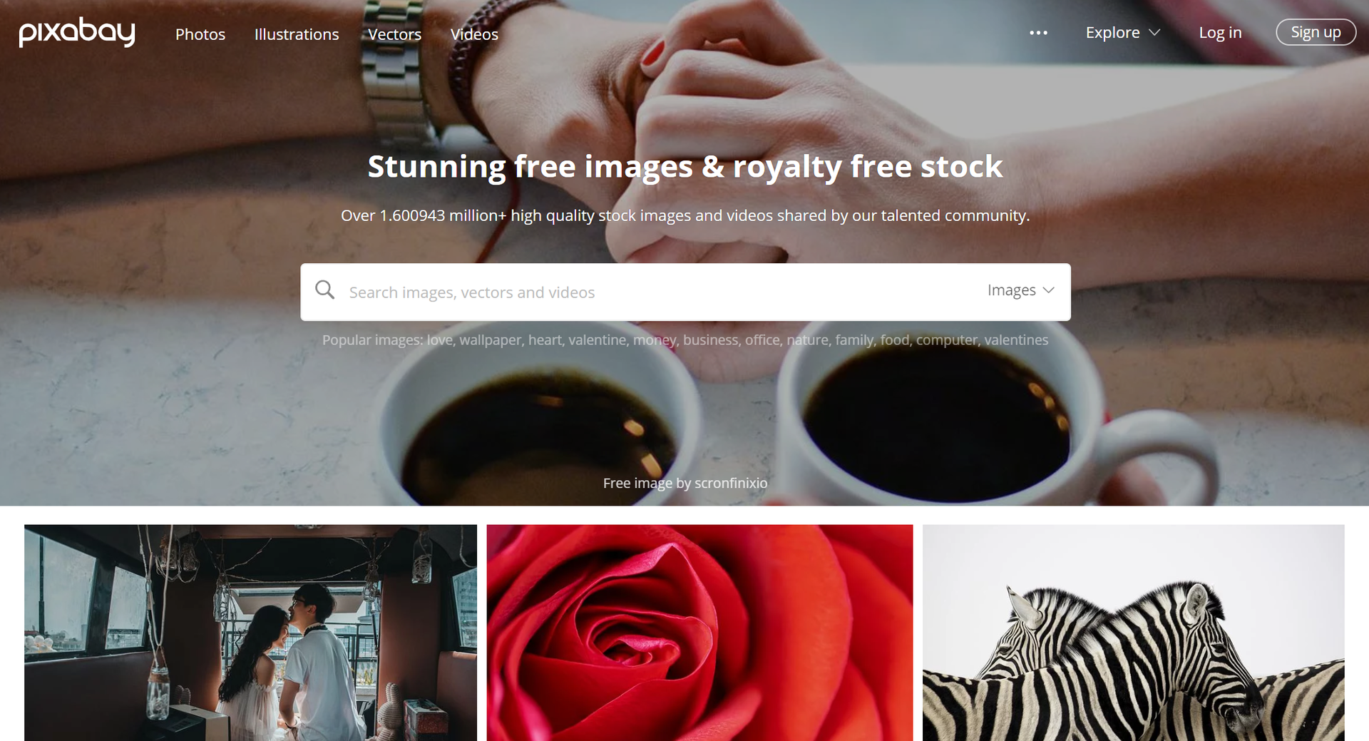 2.pixabay:https://pixabay.com/简介:大多以风景,生活图片为主.1.