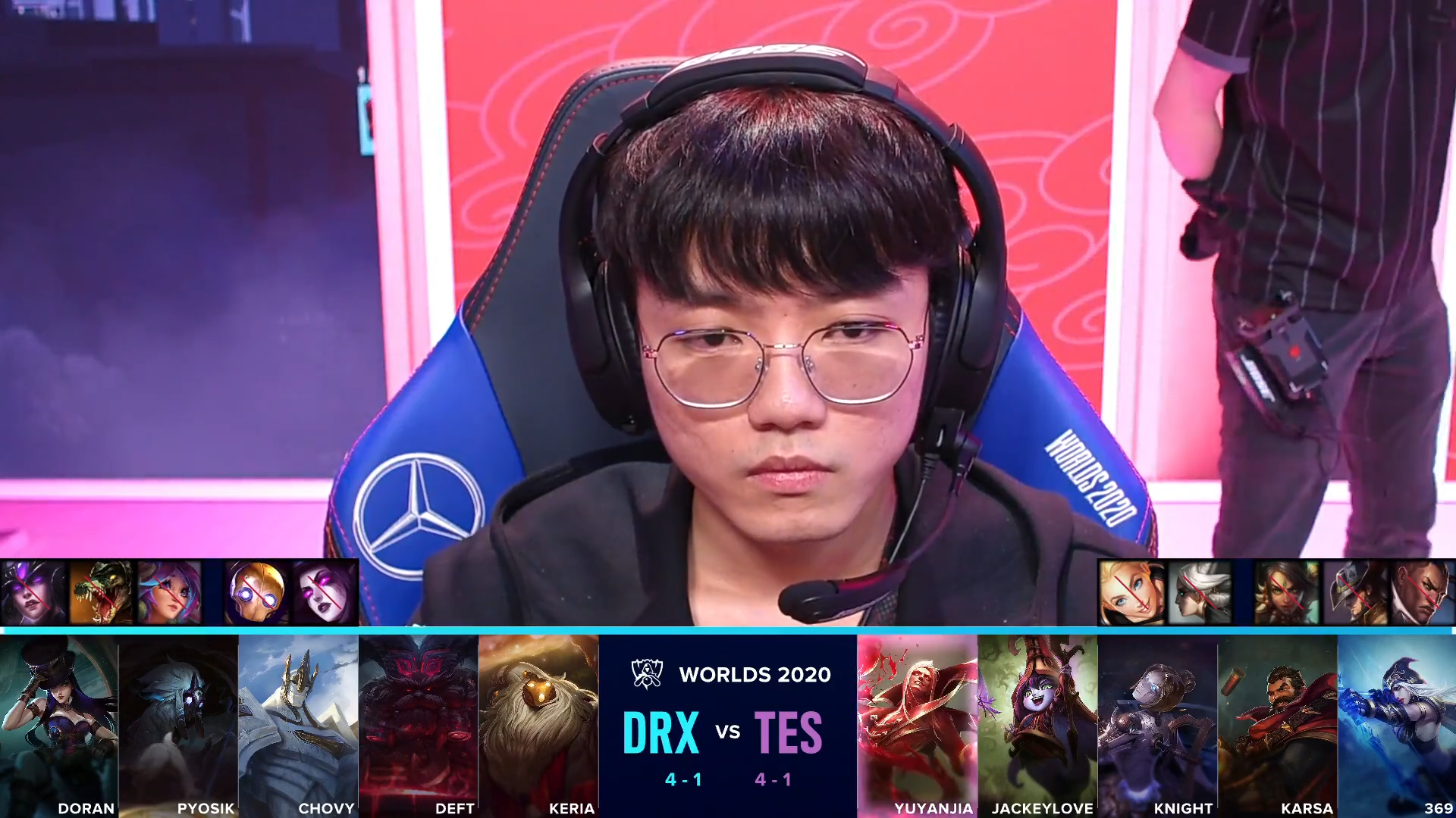 s10世界赛d组头名战tes击败drx小组头名出线你有什么想说的