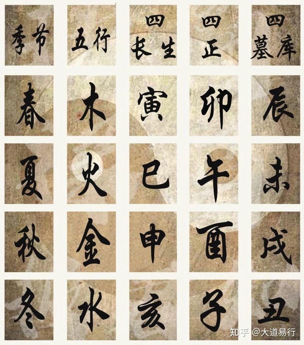 同治八字图片