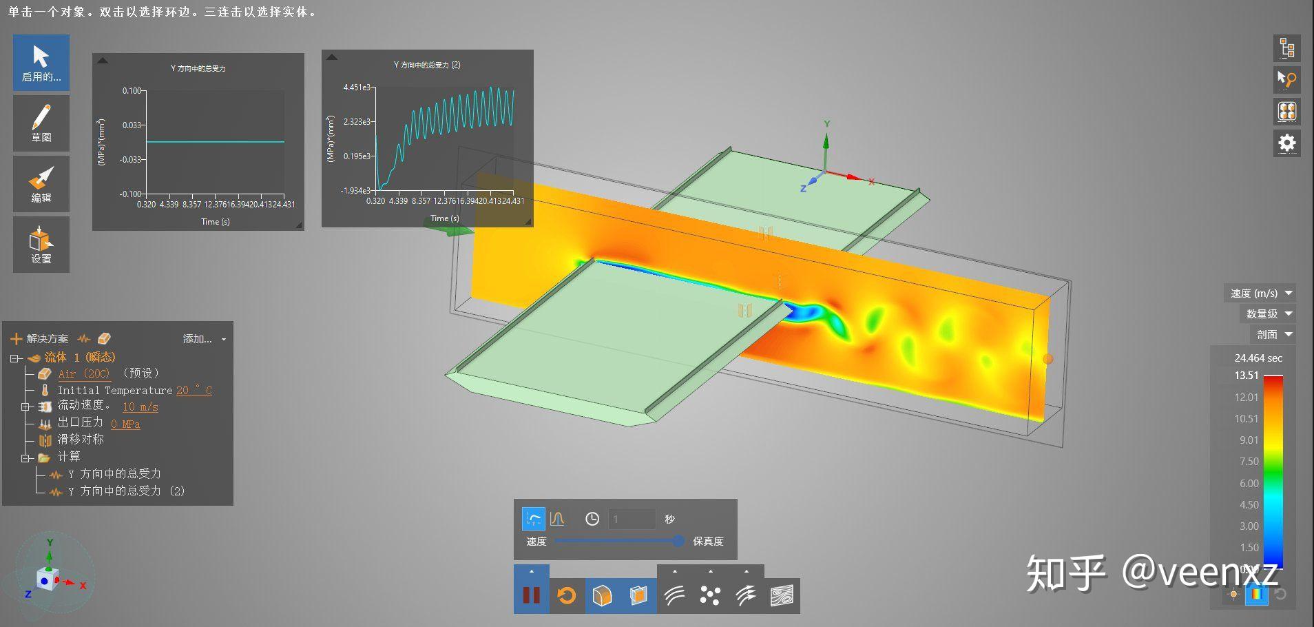 虎门大桥的涡振现象如何用CFD软件模拟?